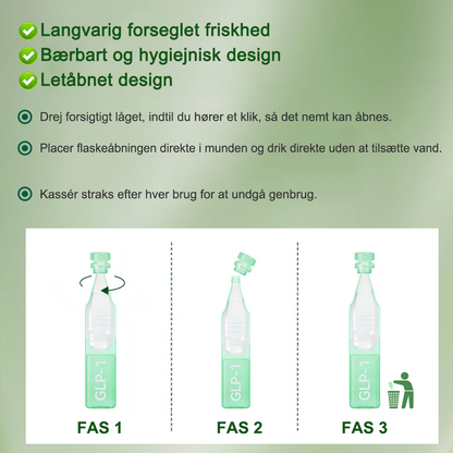 🇩🇰Online butik🌲𝑆𝑇𝐷𝐸𝐼® NAD+ GLP-1 Fit & Vital Oralopløsning (1× dagligt) ✅ Velegnet til overvægt, hjerte-kar-sundhed, diabetes, søvnapnø, tarmhelse, ledsproblemer og andre sundhedsbehov