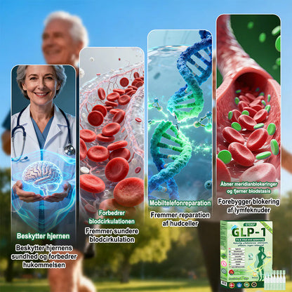 🇩🇰Online butik🌲𝑆𝑇𝐷𝐸𝐼® NAD+ GLP-1 Fit & Vital Oralopløsning (1× dagligt) ✅ Velegnet til overvægt, hjerte-kar-sundhed, diabetes, søvnapnø, tarmhelse, ledsproblemer og andre sundhedsbehov